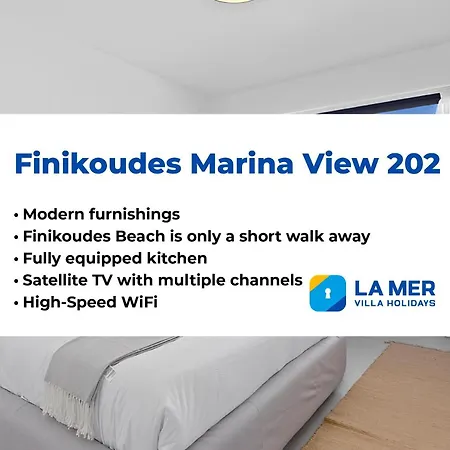 Apartament Finikoudes Marina View 202 Larnaca